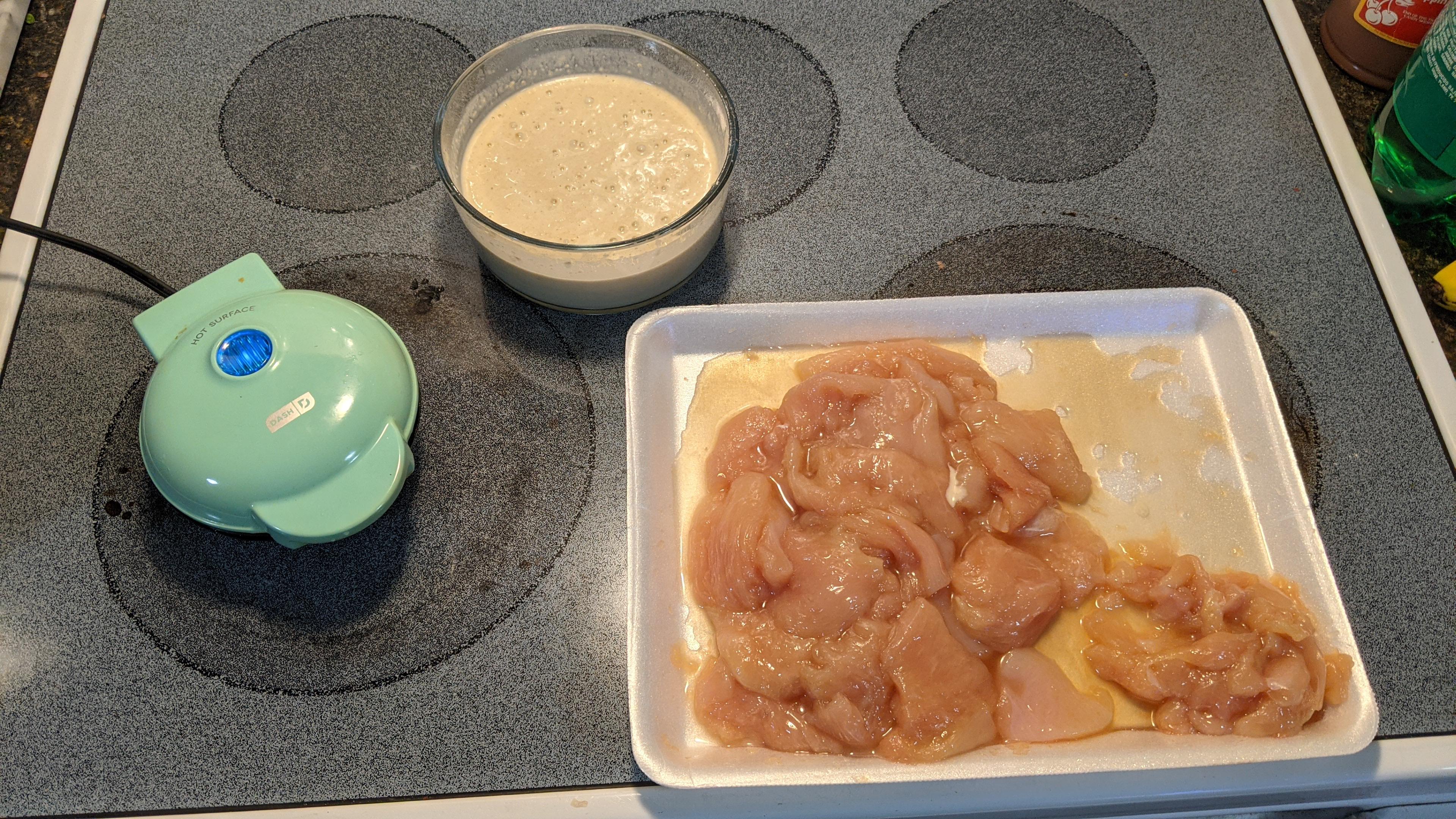 Coated Chicken and Waffle Batter Prepped.jpg