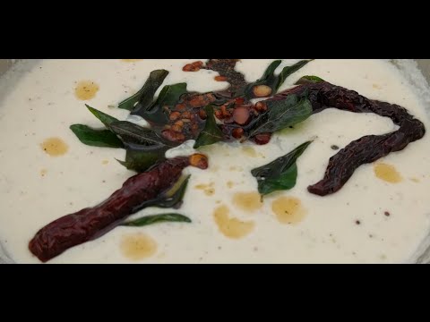 Coconut Chutney - Thengai Chutney - Coconut Chutney Recipe For Dosa - Coconut Chutney for Idli -