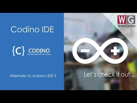 Codino an alternate IDE for Arduino | First Look