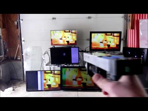 Coilgun vs TV