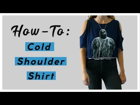 Cold Shoulder Shirt | T-Shirt Elephant: How-To