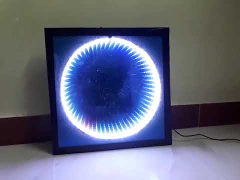 Color change - Inifinity Mirror Clock with Mobile App to change color