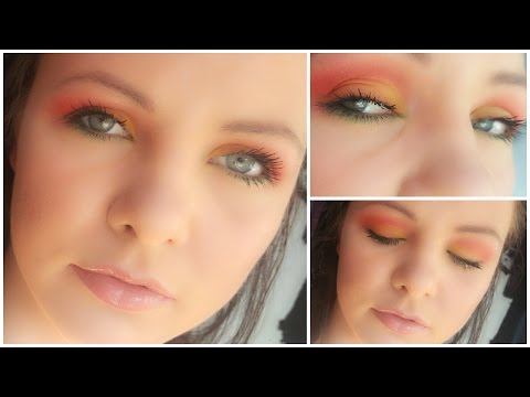 Colourful Fall Makeup Look