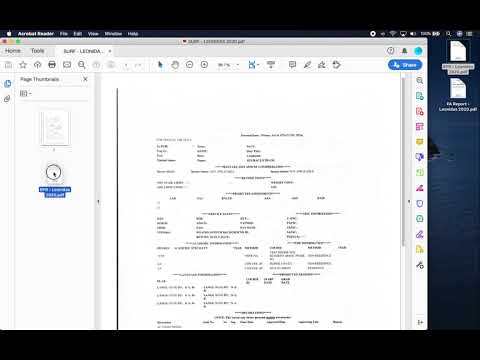 Combining multiple PDF documents into one