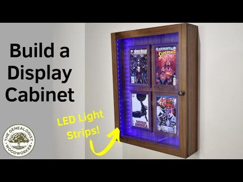 Comic Display Cabinet | How to Install LED Strip Lights