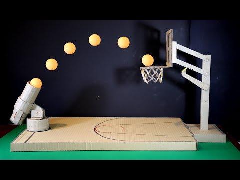 Comment faire un jeu de basket ball en utilisant du carton