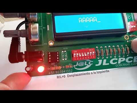 Como Gobernar un Display LCD 16x2 mediante instrucciones