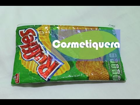 Como reciclar una bolsa de papas fritas