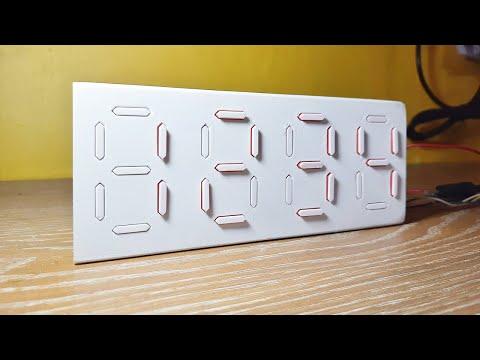 Complete Mechanical 7 Segment Display | 3D Printed