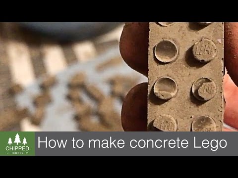 Concrete Lego || How-to