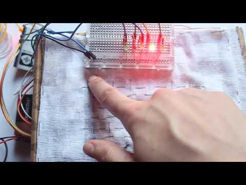 Conductive thread + ESP32 touchpad