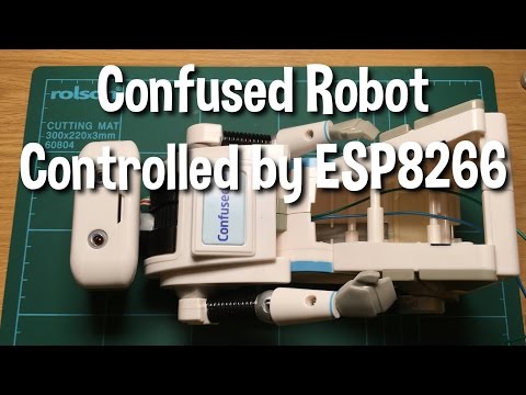 Confused.com Toy Robot voice controlled by an ESP8266 project (part 1/2)