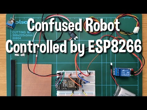 Confused.com Toy Robot voice controlled by an ESP8266 project (part 2/3)