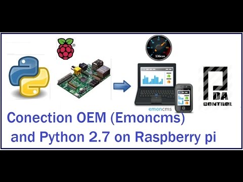 Connecting python and OEM (Open Energy Monitor) Raspberry Pi (Input -Feeds -Dashboards) PDA_Control