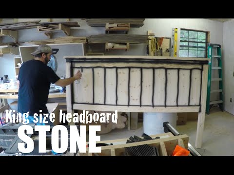 Construction lumber headboard