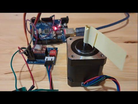 Control Stepper Motor Using EDP Stepper Component - Visuino