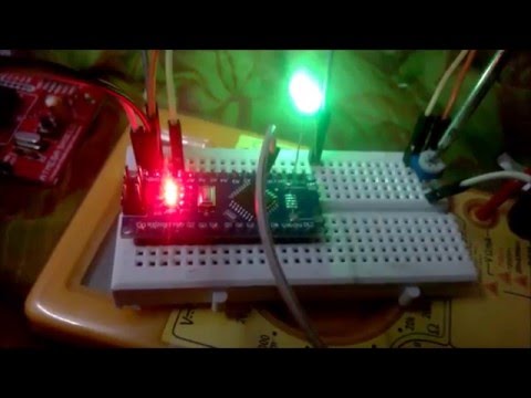 Control blinking speed of an LED with Arduino &amp;amp; Potentiometer