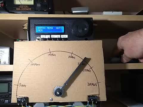 Control for 3 magnetic loop antennas with endstop switch