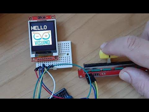 Control the LCD ST7735 Backlight Brightness Using PWM With Arduino