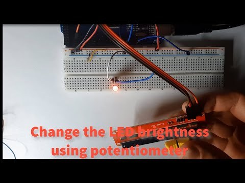 Controlling LED Brightness With a Potentiometer and Arduino