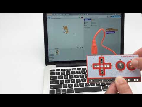 Controlling Makey Makey Click with Scratch