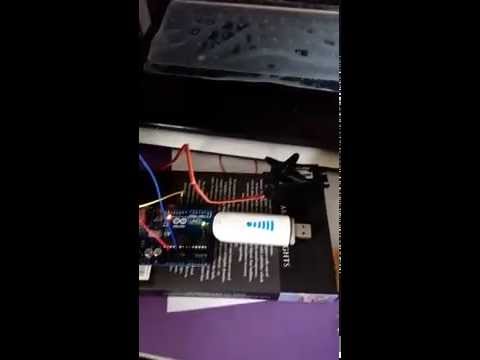 Controlling Servo Motor Using Keyboard Input