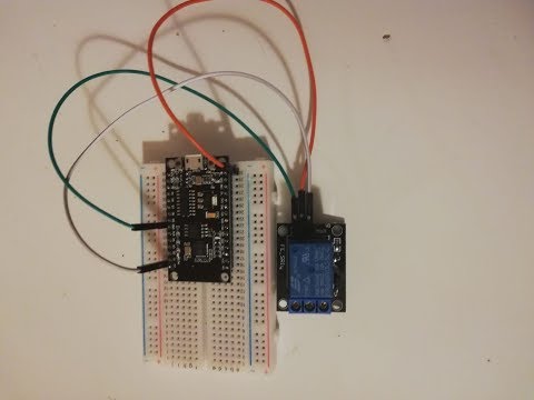 Controlling a relay from your phone using Blynk