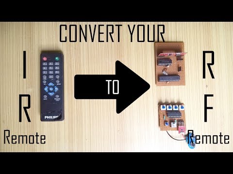 Convert your IR Remote to RF Remote || RF Module Tutorial