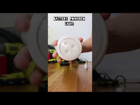 Converting a Regular Light into a Battery Operated Light