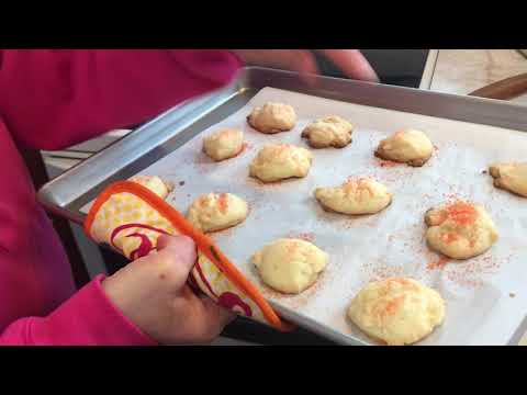 Cookies out of the oven