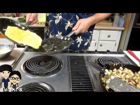 Cooking With JohnS_AZ - Green Chile Chorizo Omelette