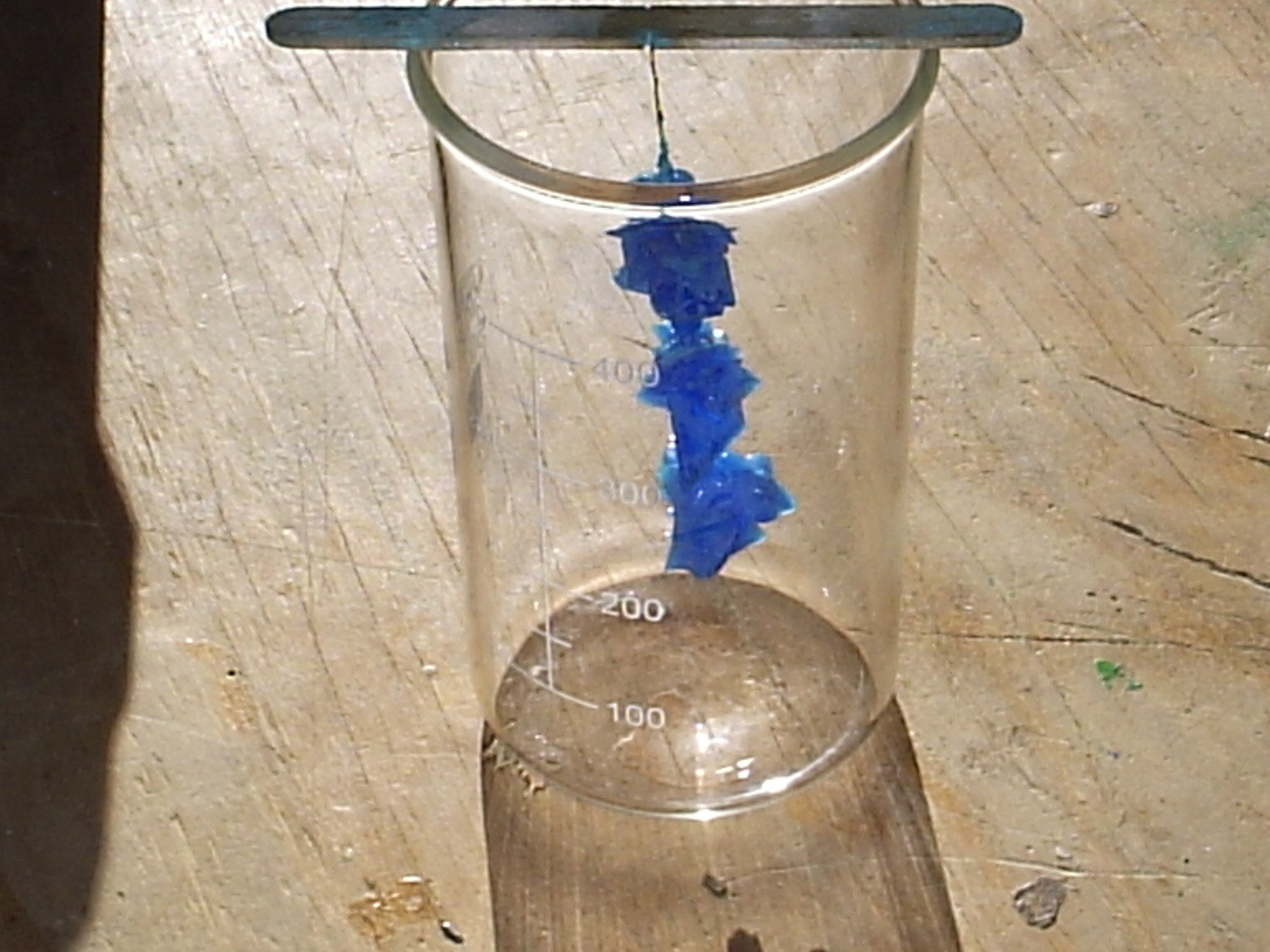 Copper Sulfate One in Beaker.JPG