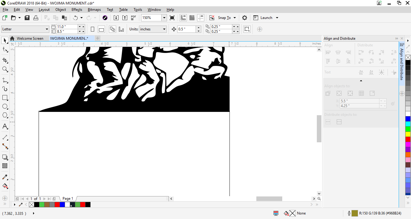 CorelDRAW 2018 (64-Bit) - IWOJIMA MONUMENT.cdr_ 2_18_2019 1_01_52 PM.png