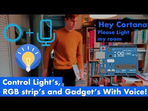 CortanaRoom: Home Automation With Cortana and Arduino (Free Windows Store App)