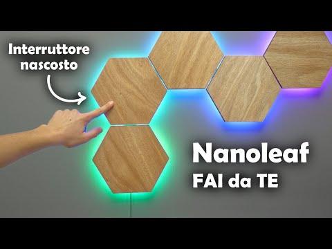 Costruire un prodotto da 200&euro; con 30&euro; - Luci LED Smart Nanoleaf FAI da TE