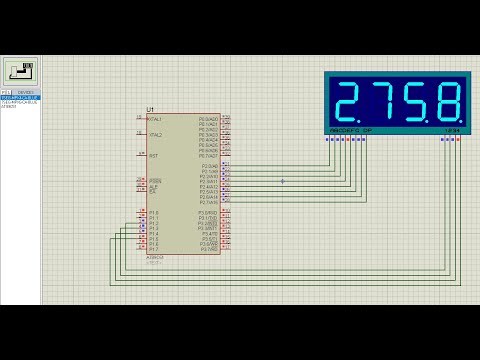 Counting from 0 to 9999 with 8051 using 7 segment display
