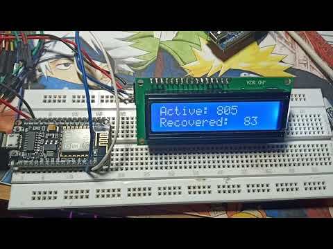 Covid19 Stat IoT Display