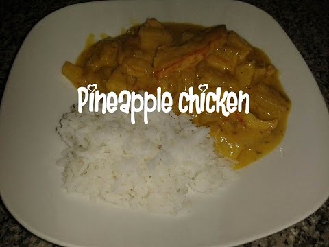 Cream pineapple chicken recipe