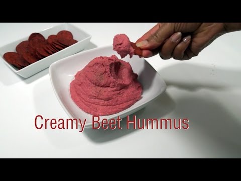 Creamy Beet Hummus Recipe: How To Make An Easy Hummus