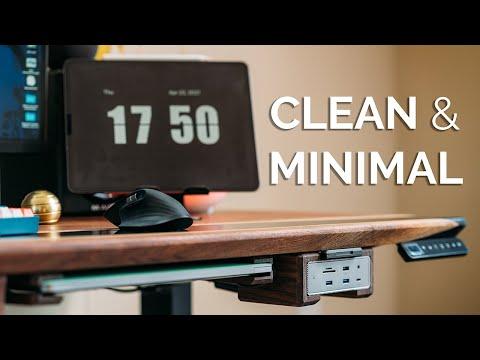 Create A Minimalist Workspace With This Simple DIY | Productive Desk Setup - How To
