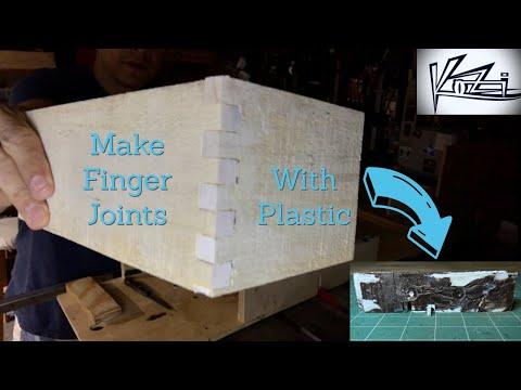 Create a Box Joint Jig out of Recycled Plastic