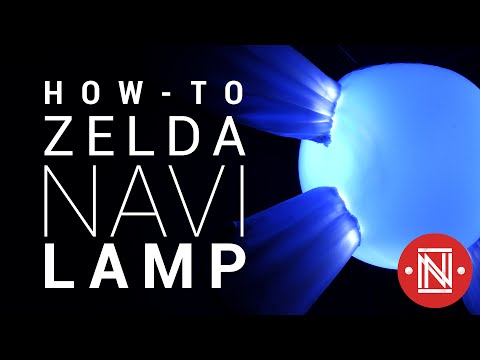 Create a Magical Zelda LED Lamp (NAVI) || How-to