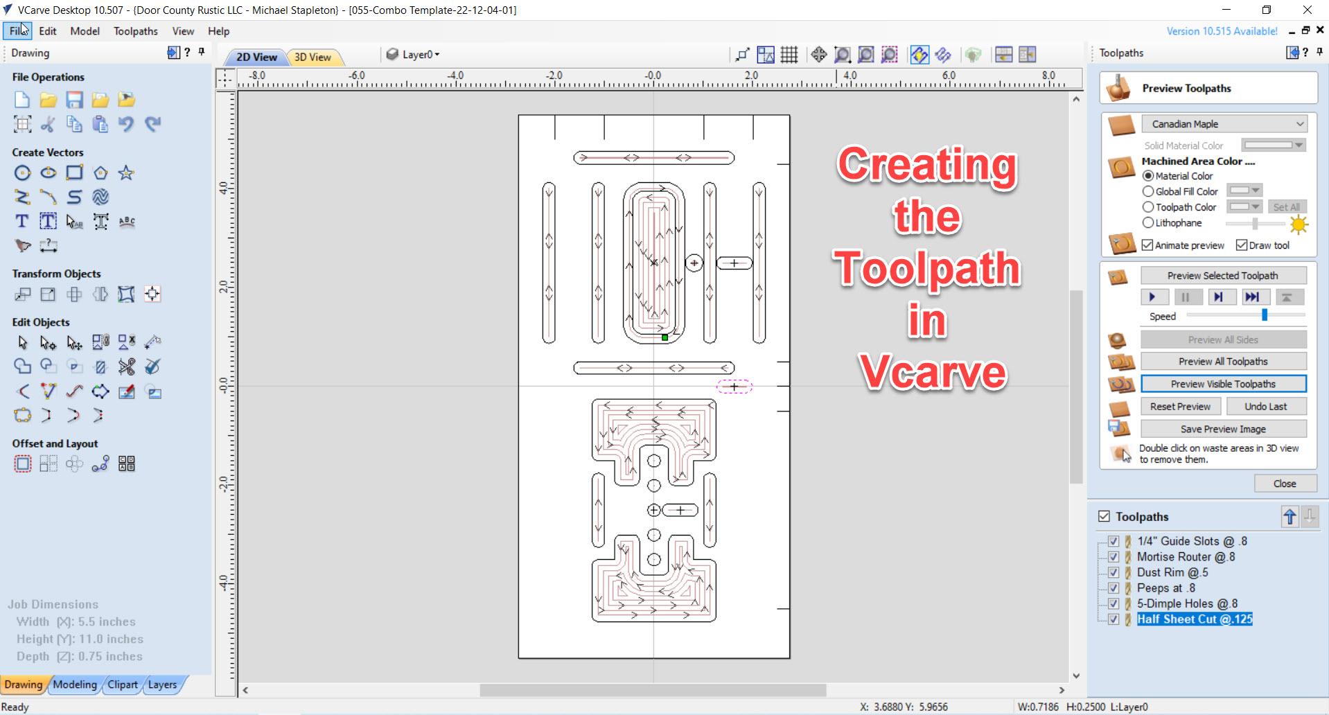 Creating The Toolpaths for The Router Template in Vcarve-02.jpg