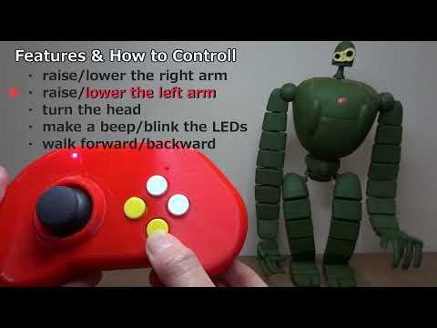 Creating a Controllable 1/11 Gardener Type Robot Soldier