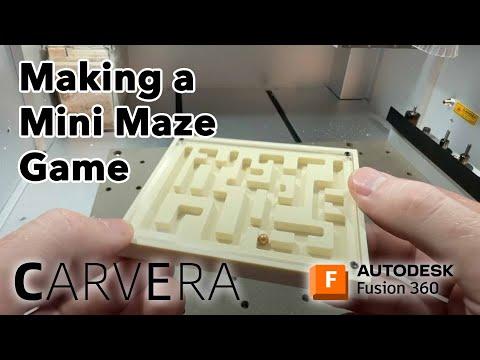 Creating a Mini Maze Game using the Carvera CNC &amp; Fusion 360
