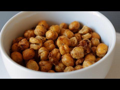 Crispy Crunchy Chickpeas Recipe Air Fryer or Oven