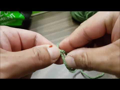 Crochet Cube - part 01 chain stitch