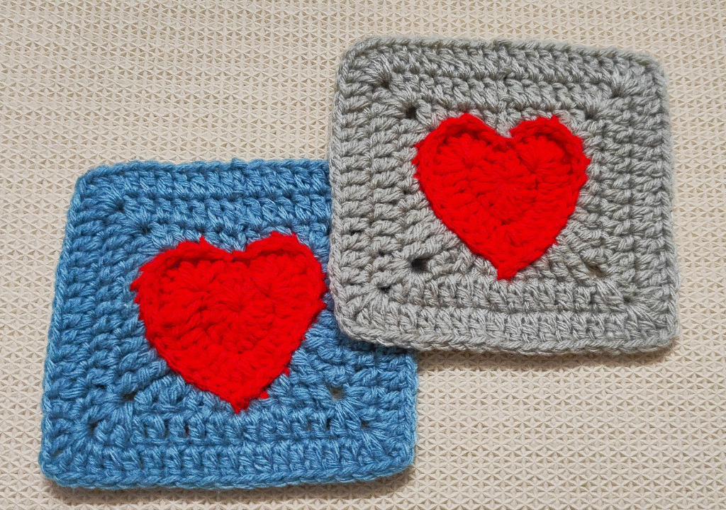 Crochet Heart To Solid Granny Crochet Square.png