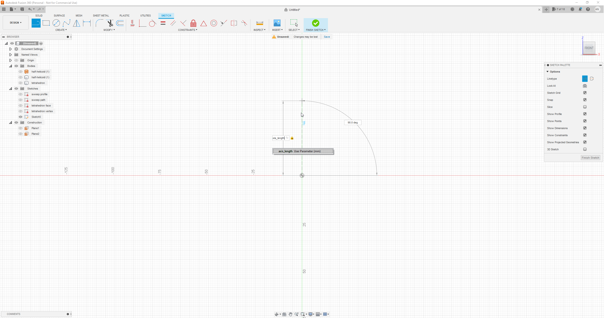 Cube - Construction step 1 - helper diagonal.png