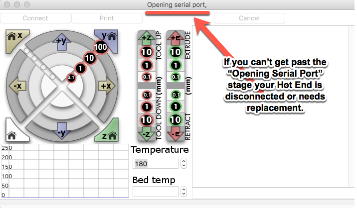 Cura 1-5 Pronterface stuck at Opening USB Serial Port .png